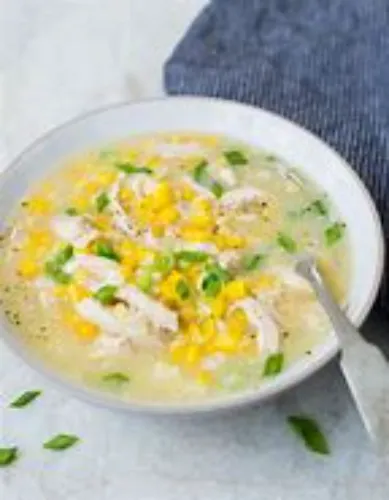 Sweat Corn Chicken Soup